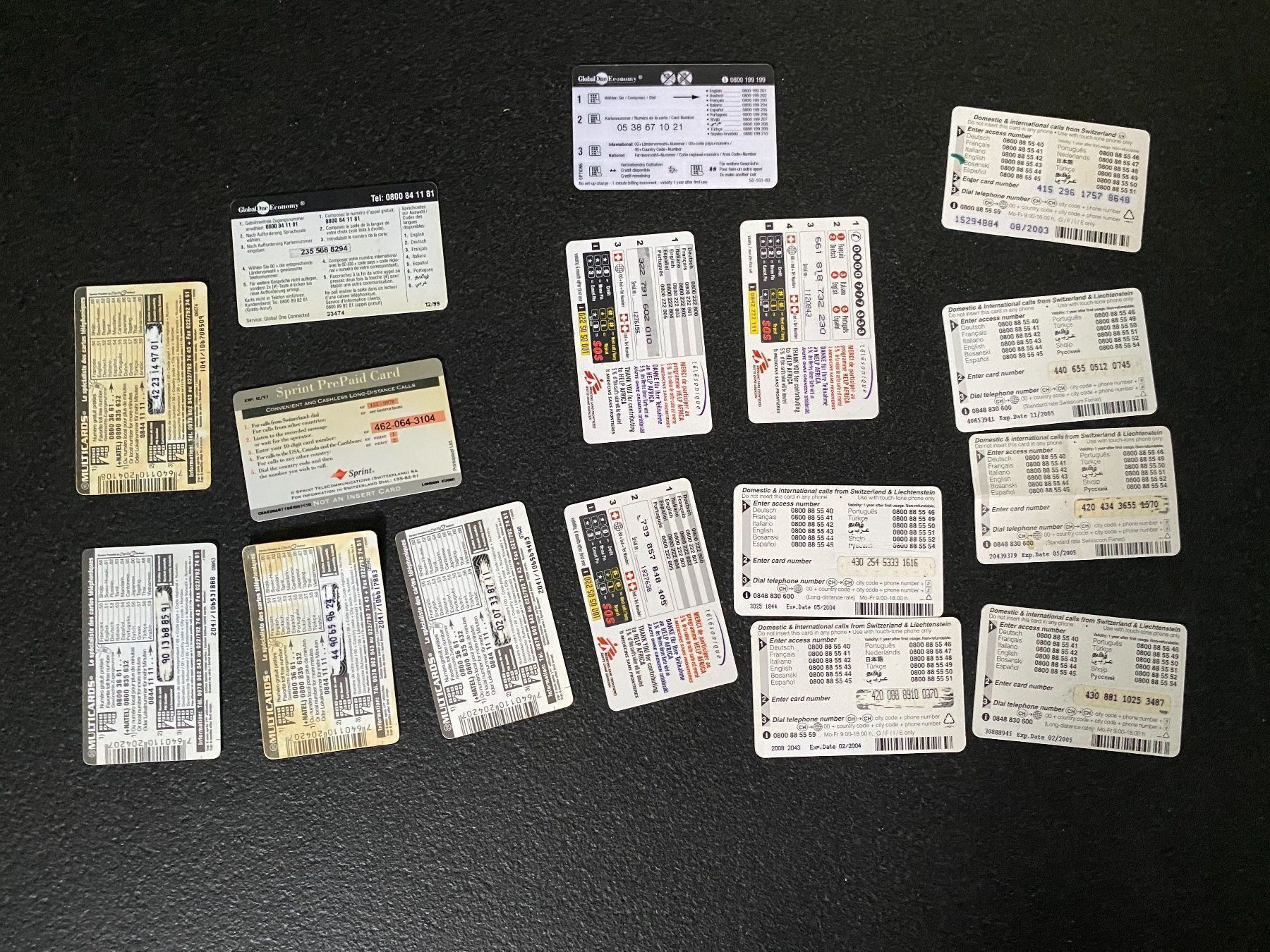 Schede telefoniche: Lot ancienne prepay – Usato da Uvrier venduto da sauma85 2