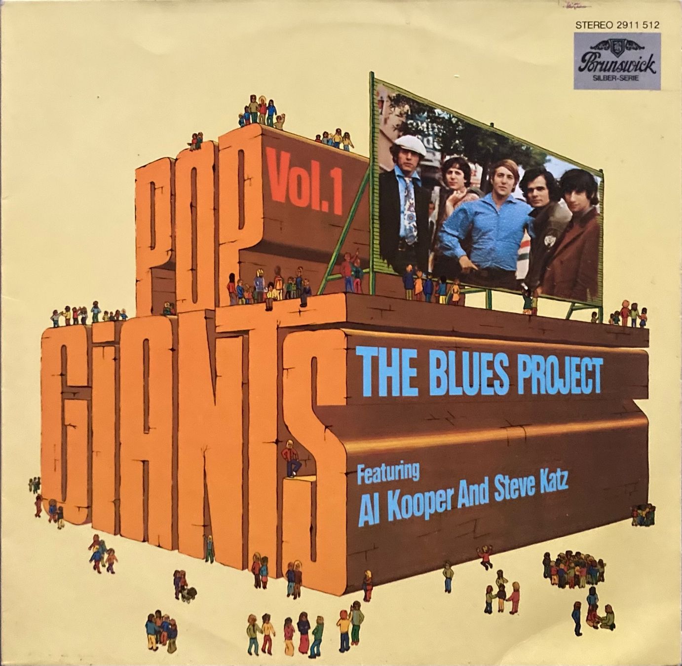 Dischi in vinile: THE BLUES PROJECT - POP GIANTS, VOL. 1 – Usato da Poliez-Pittet venduto da Newtown-Records