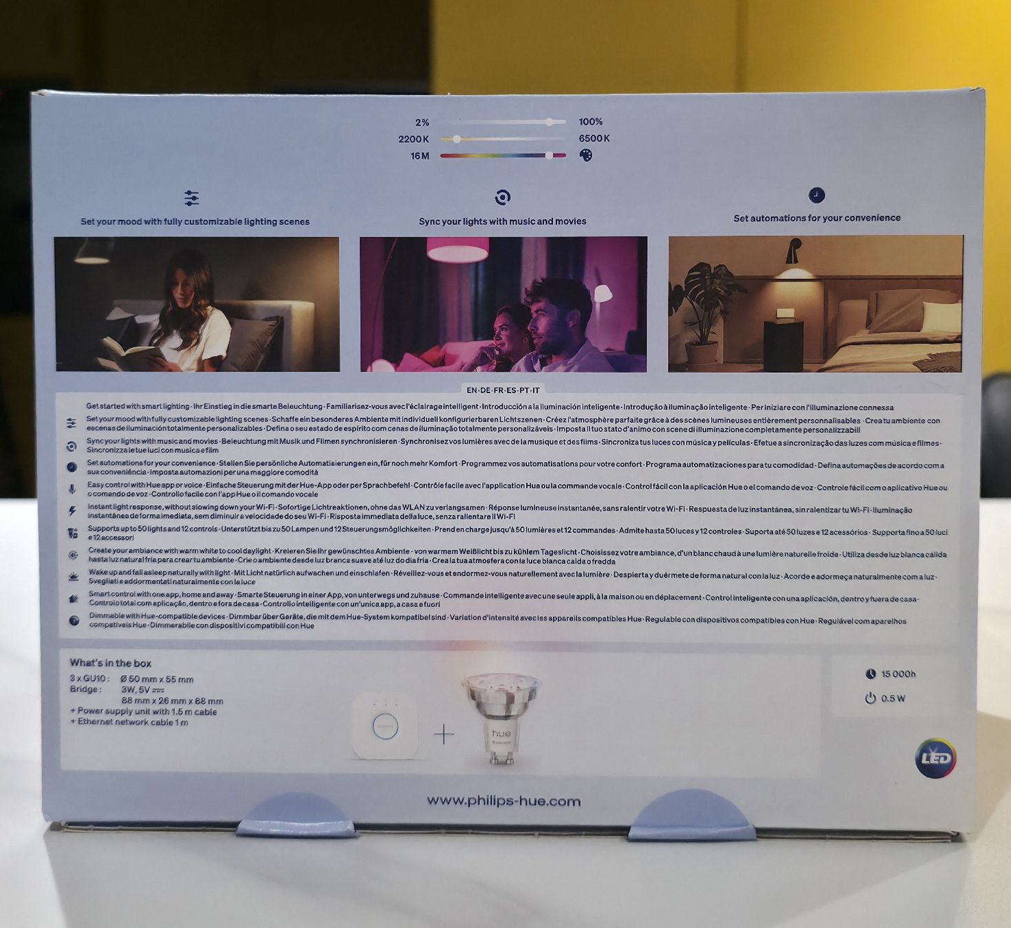 Philips Lampade: Philips Hue Starter Set Essential GU10 – Nuovo e nell'imballaggio originale da Lengnau BE venduto da darkangel94 2