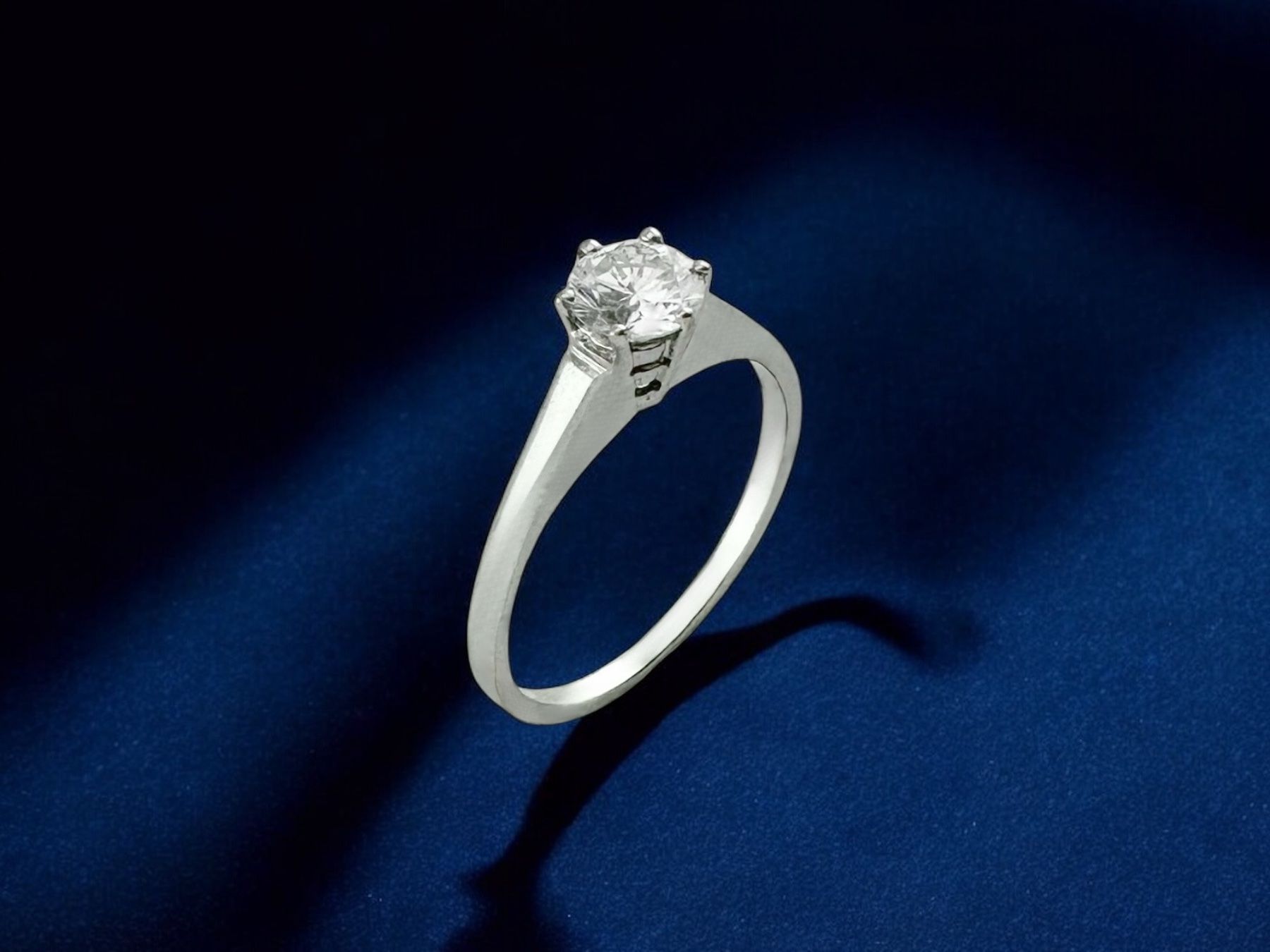 Anelli: Klassischer Diamant - Ring, 0.57 ct H/SI – Usato da Zuzwil SG venduto da artimmo 4