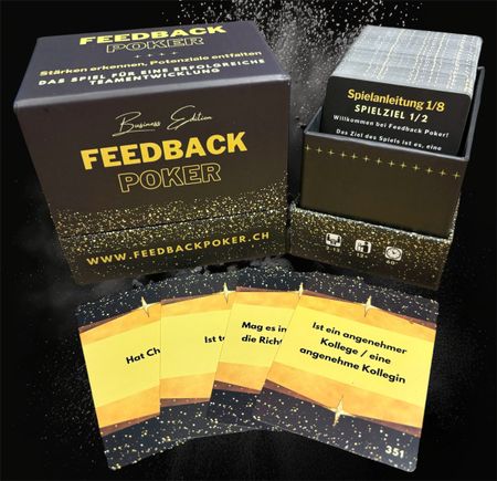 Feedbackpoker – Das Kartenspiel für Feedbackdialoge im Team