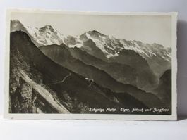 Schynige Platte , Eiger , Mönch und Jungfrau 1937