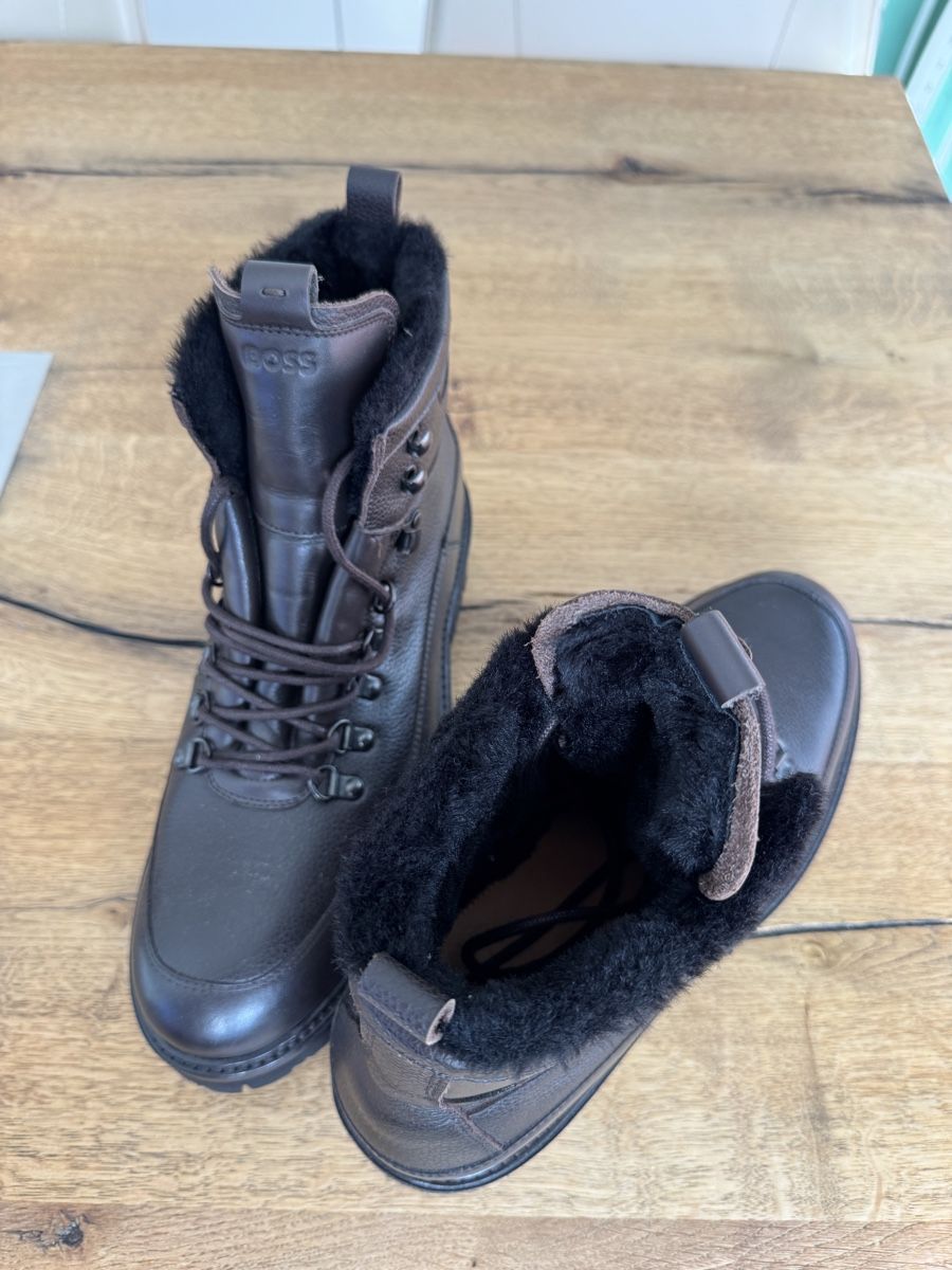 Hugo Boss Scarpe da uomo: BOSS  Schnürstiefel  – Nuovo (secondo la descrizione) da Altdorf UR venduto da NikonF6 4