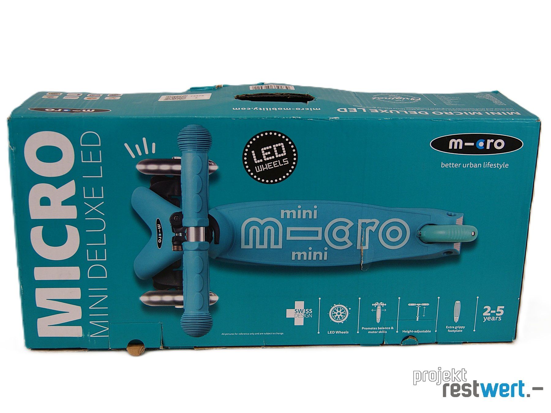 Micro Kickboard: Mini Deluxe LED Trottinette von MICRO – Nuovo (secondo la descrizione) da Bülach venduto da restwert_buelach 3