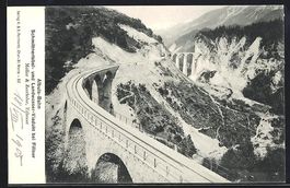 Filisur /Albula-Bahn, Schmittnertobel- u