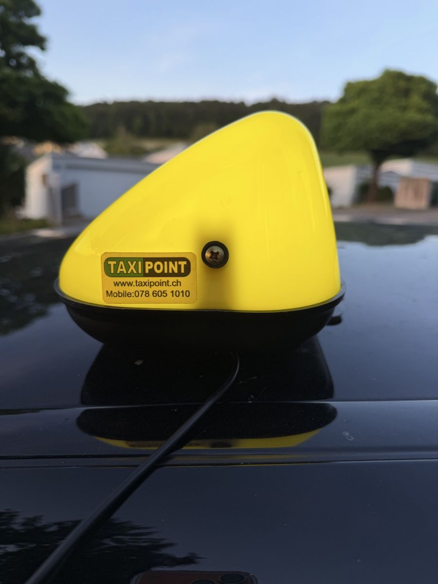 Schilder: Taxi Lampe – Gebraucht aus Winterthur von RN-789 5