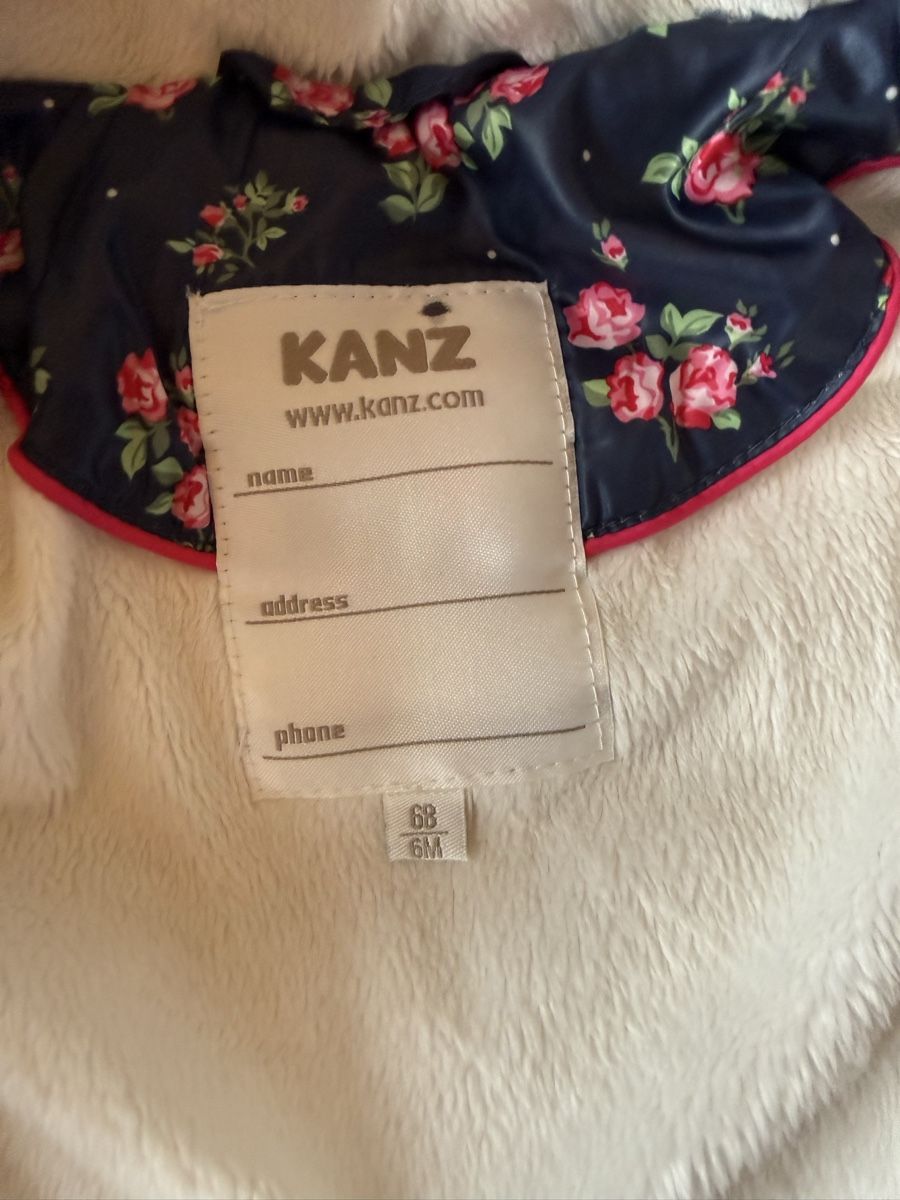 Giacche & Cappotti: Blumige Winterjacke Kanz, Grösse 68 – Usato da Pragg-Jenaz venduto da gobrist 3