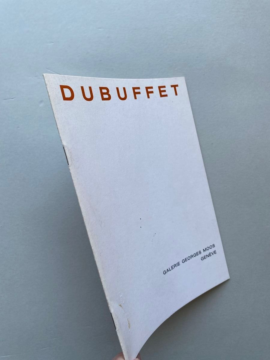 Libri: DUBUFFET Jean 1970 – Usato da Zürich venduto da lesgarcons 4