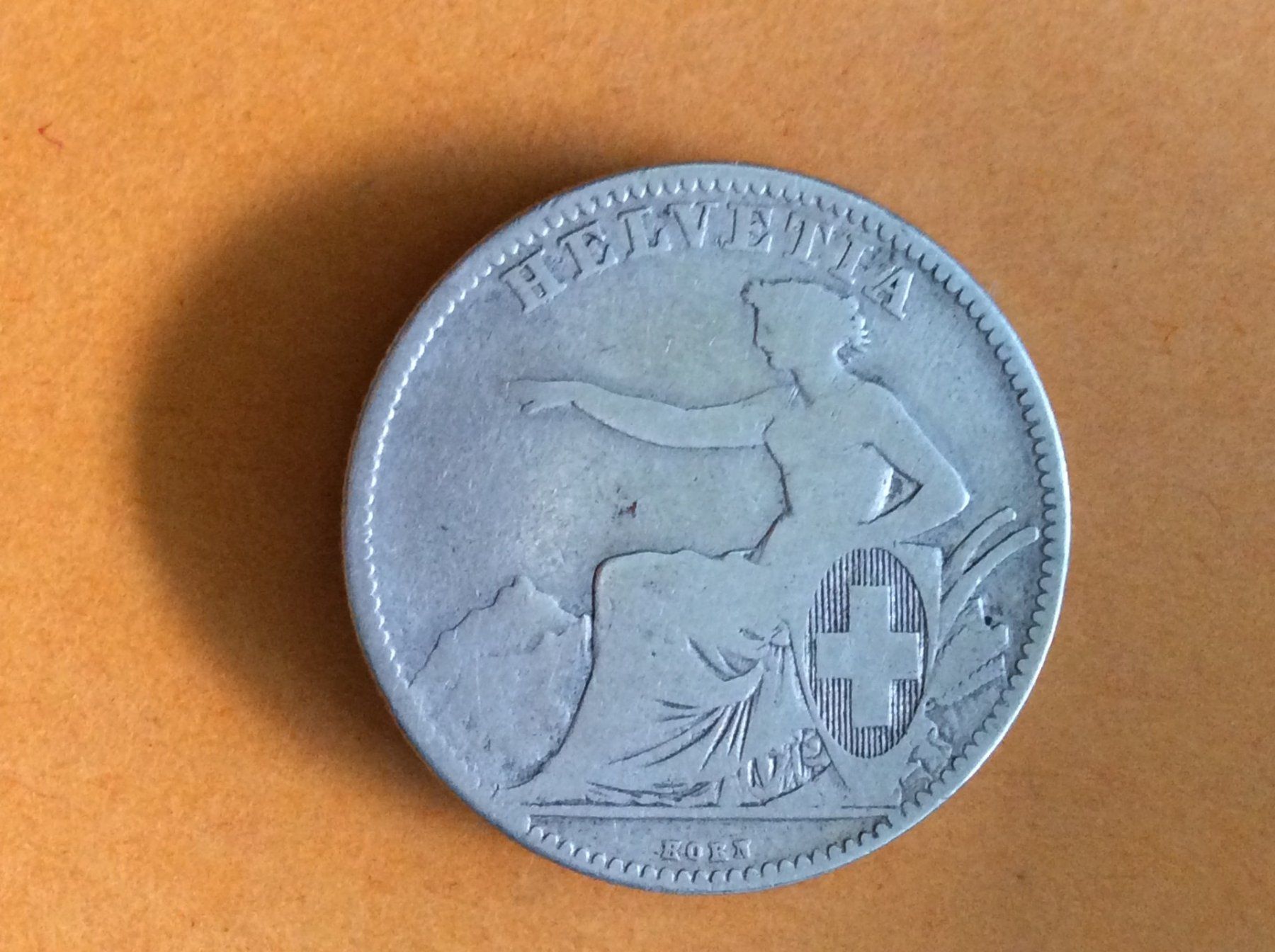 Alle Münzen: 2 francs  1860  Jolie et Rare – Gebraucht aus Genève von pie_fh2d 1