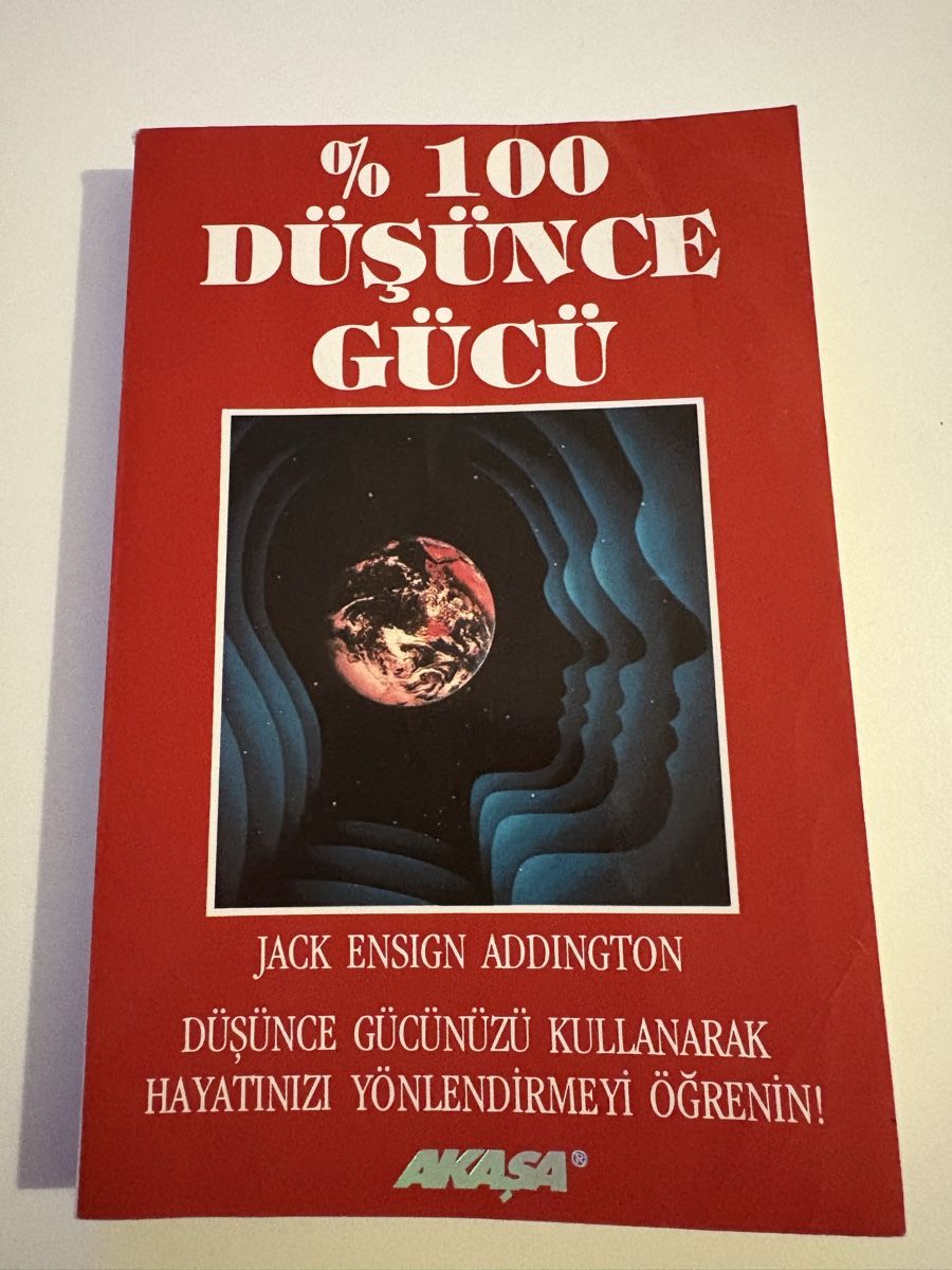 Libri: Jack Ensign Addington - %100 DÜSÜNCE GÜCÜ – Usato da Zuchwil venduto da simge_1907