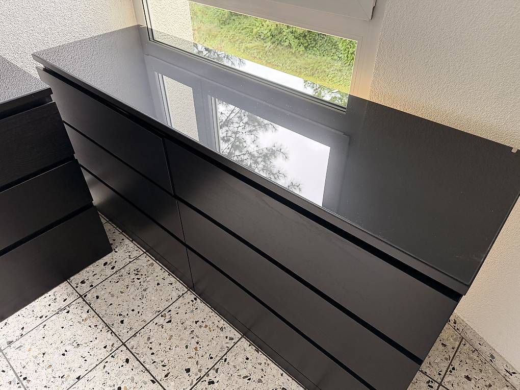 Ikea Cassettiere: 2x Kommoden Schwarz, Top Zustand – Nuovo (secondo la descrizione) da Zürich venduto da meinseiner 2