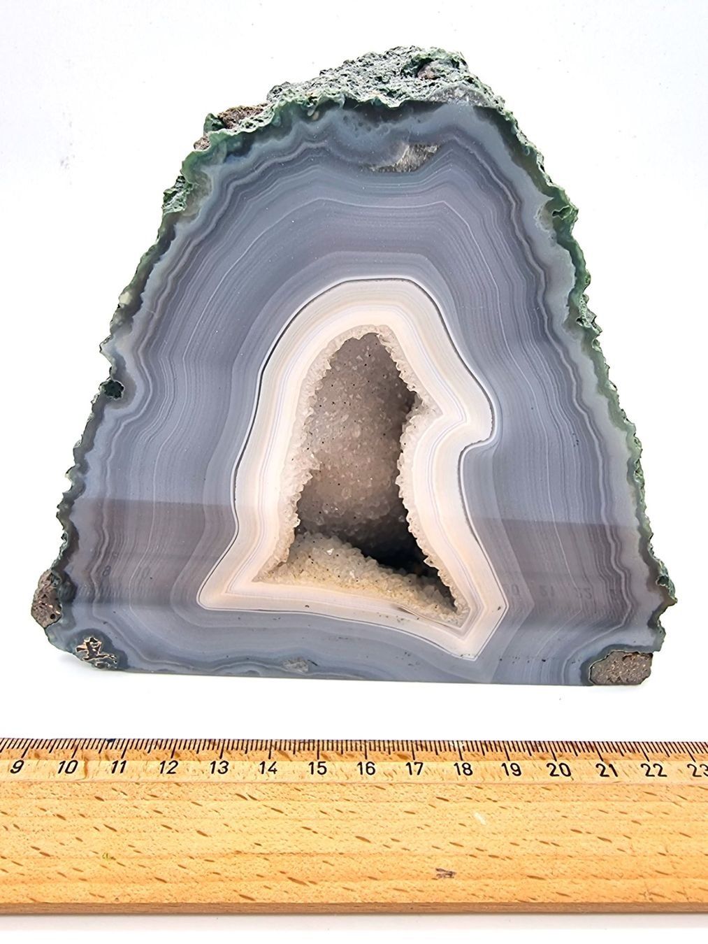 Minerali & Pietre curative: Blue Brazilian Agate - 1.6 Kg – Usato da Figino venduto da minshop 3