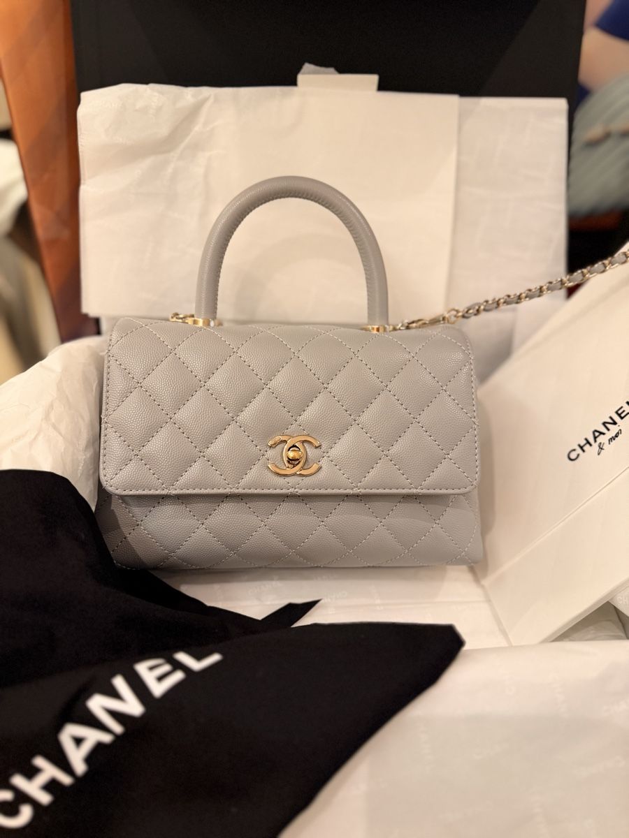 Chanel Borse da donna: Coco Handle Chanel Tasche – Nuovo (secondo la descrizione) da Zürich venduto da christina100