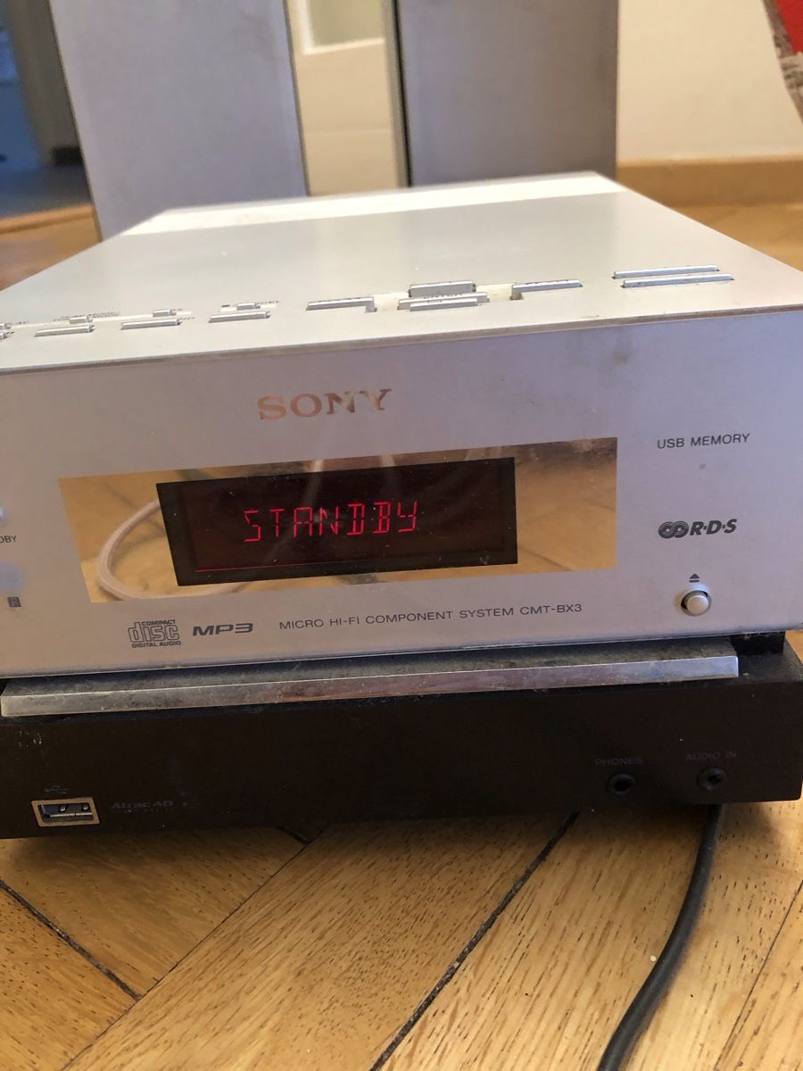 Sony Multimediaplayer & Streamer: Chaîne HiFi Sony CMT-BX3 avec télécommande – Neu (gemäss Beschreibung) aus Genève von fra_f685 4