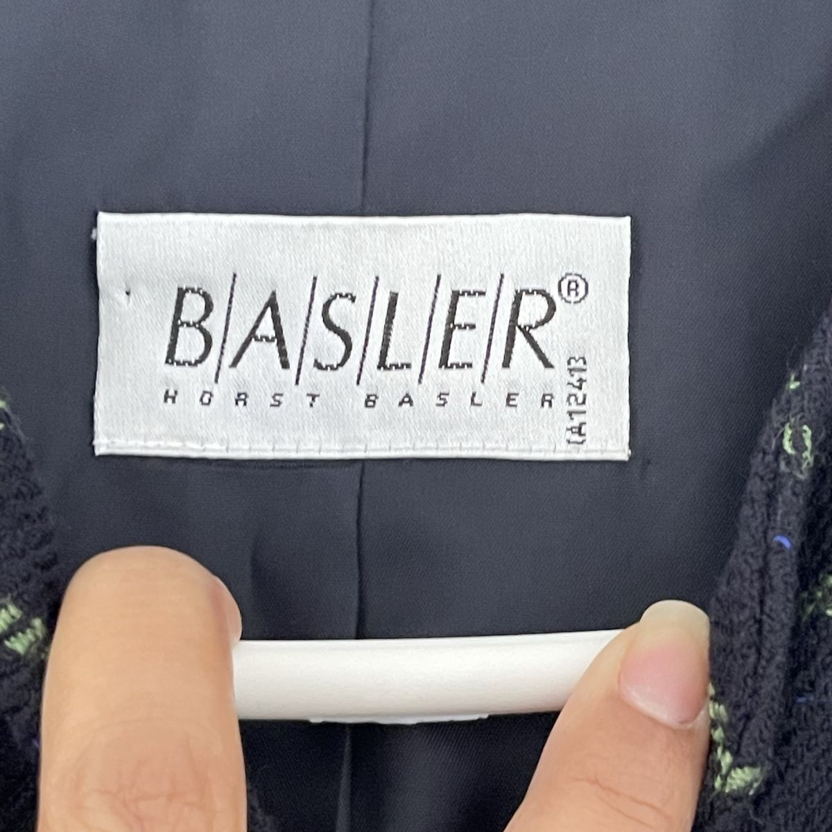 Basler Giacche: Vintage Basler wolle jacket / blazer Checkered - gr. 40 – Nuovo (secondo la descrizione) da Bern venduto da dek_7bjd 4