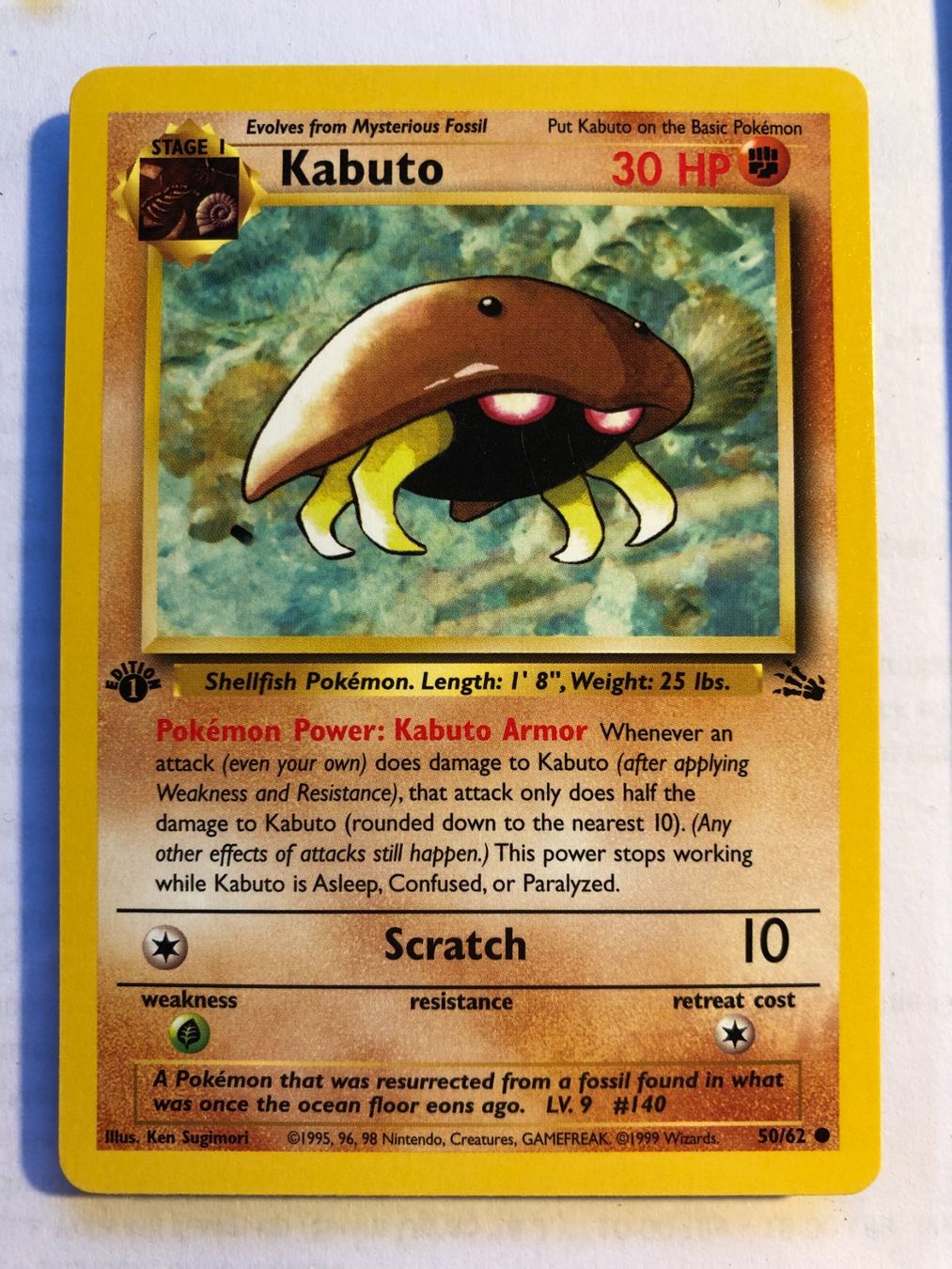 Carte collezionabili: Kabuto 1st Fossil - MINT - ab 1.- – Usato da Giubiasco venduto da dan_pr8b