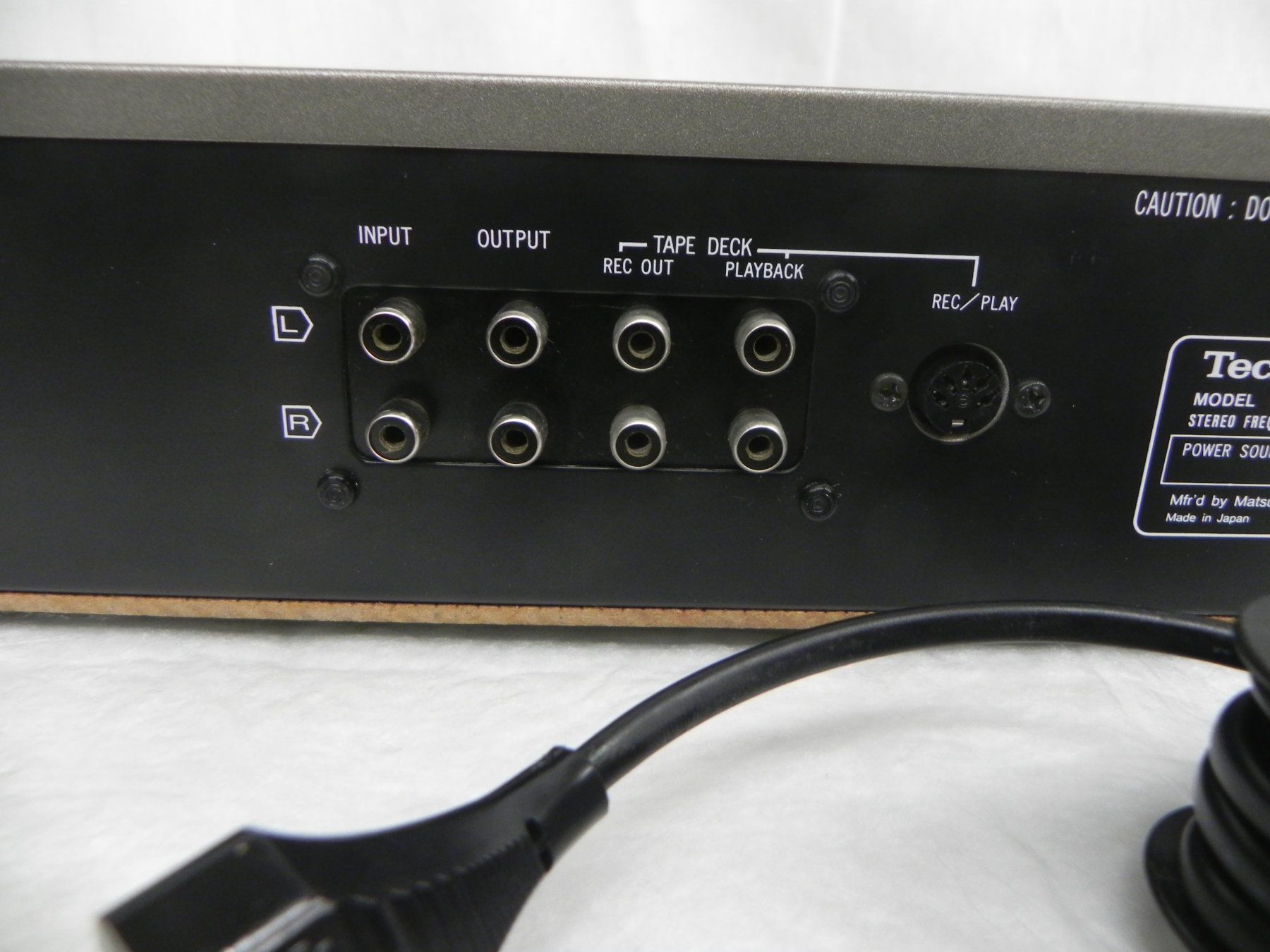 Technics Equalizzatori: Technics Equalizer SH-8010 Revidiert Total Liquidation – Usato da Basel venduto da Life-Style-Art 8