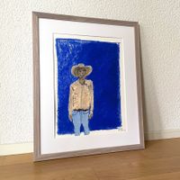 Landman Cowboy Acryl Expressionismus Moderne Kunst Bammert
