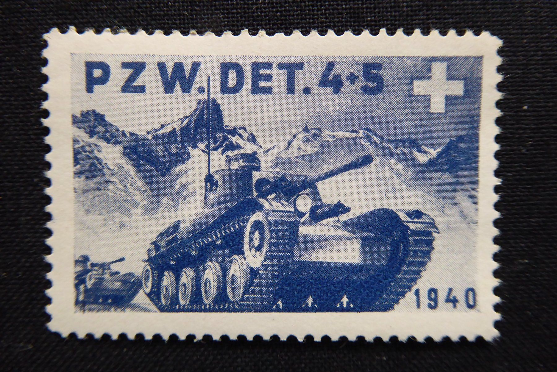 Tutti i francobolli: (m46) Panzer Wit 1/1 ** – Usato da Basel venduto da scholle50