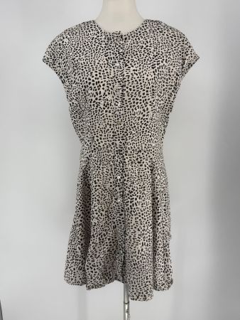 Kleid mit Leo-Muster Gr. M von H&M