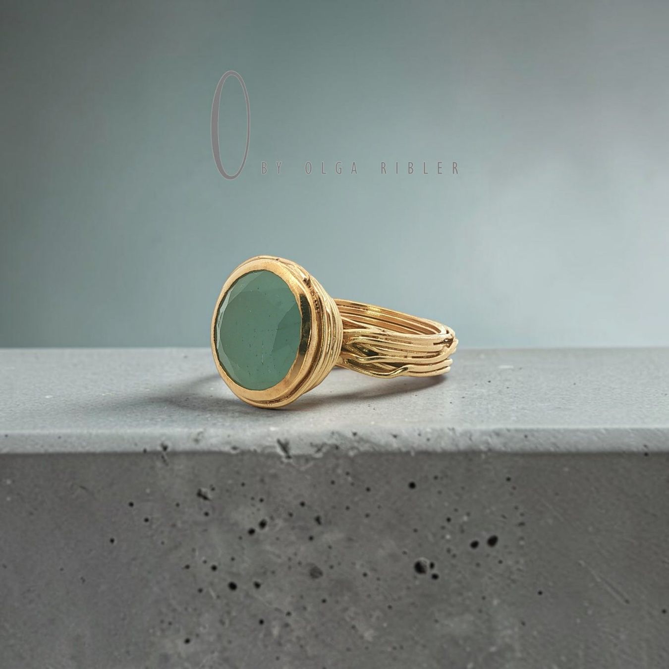 Olga Ribler Anelli: Ring 925 Sterling Silber mit Aquamarin Grösse 55 – Nuovo (secondo la descrizione) da Luzern venduto da Schmuckoutlet 6