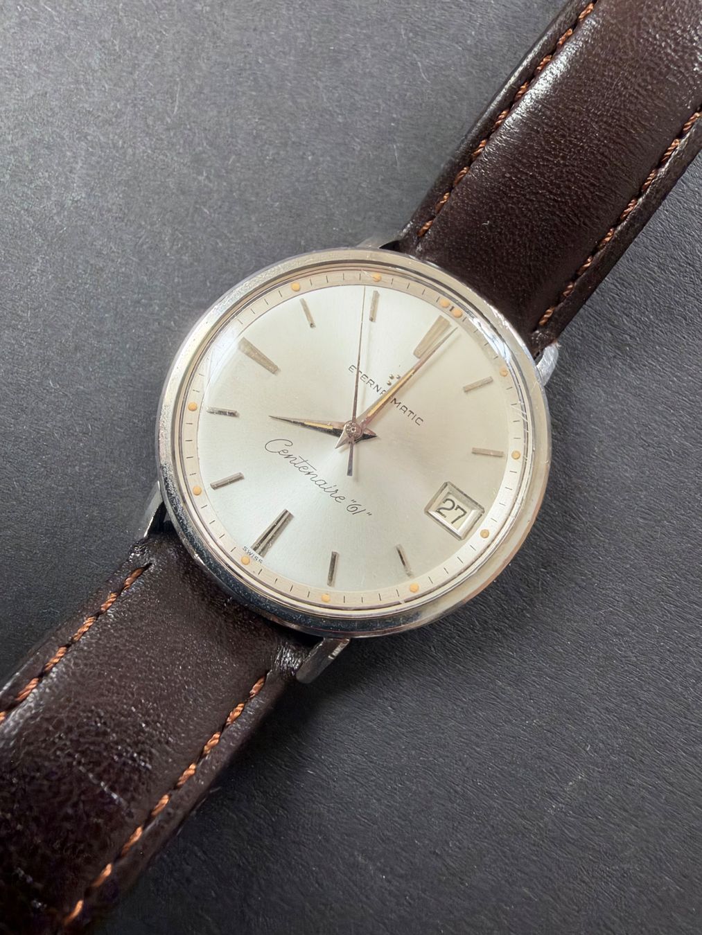 Eterna Orologi: Elegante Eternamatic Centenaire "61", Automatic – Usato da Urdorf venduto da 88888 1