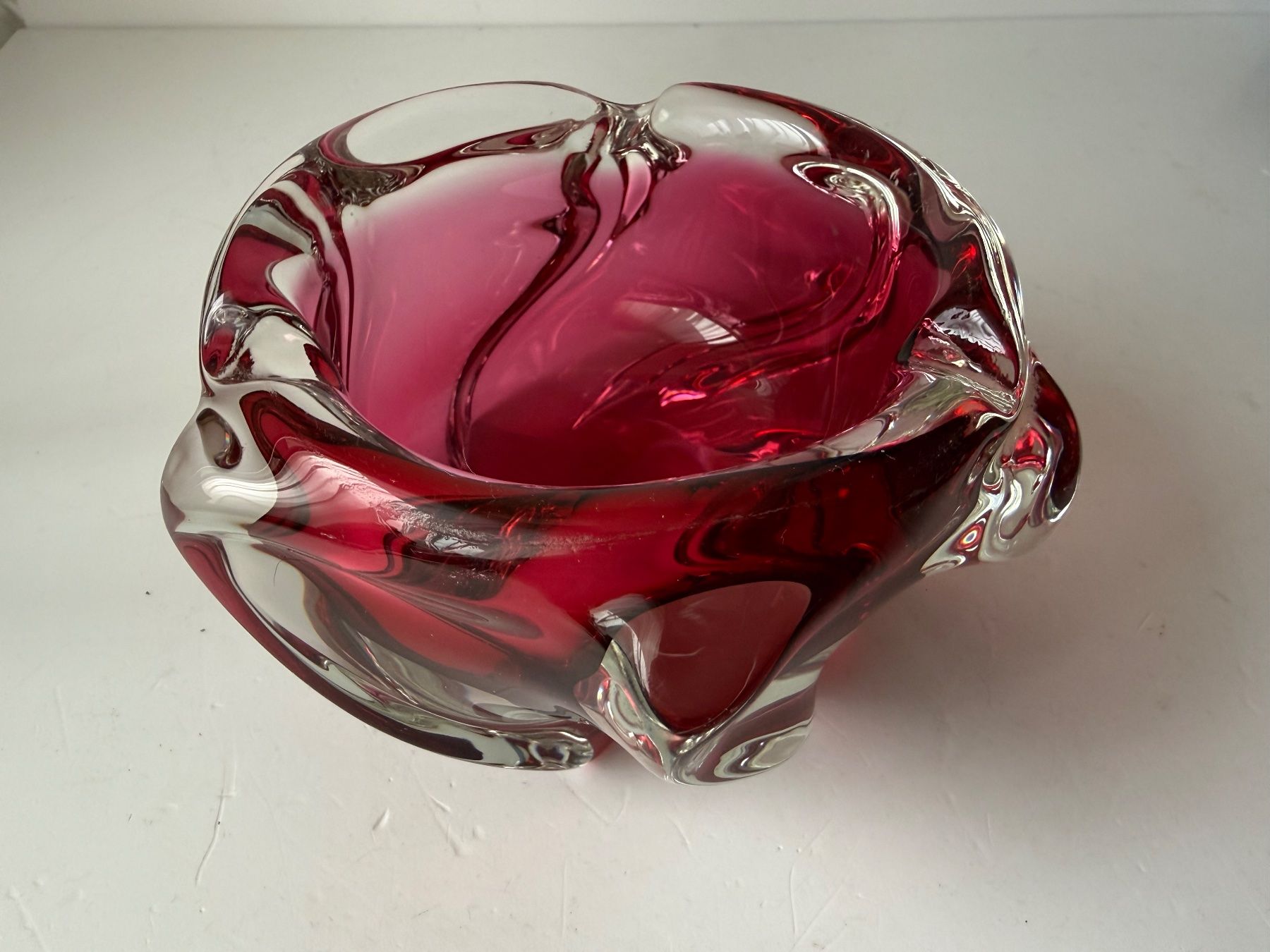 Portacenere: Alter Aschenbecher aus Glas – Usato da Zwingen venduto da moje1 7