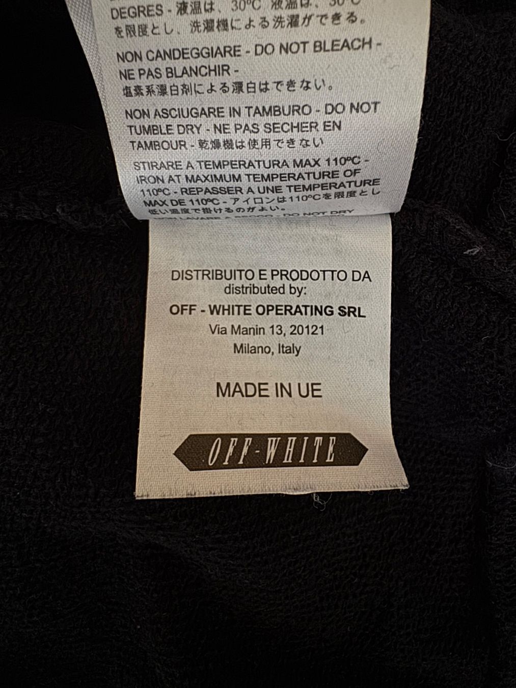 Off-White Maglioni & Felpe: Off White Blue Collar Hoodie 2015 – Usato da Nürensdorf venduto da gla_5tjl 4
