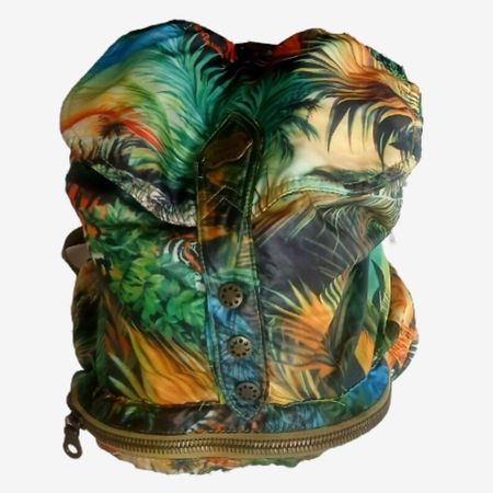 KLEINER Lily Farouche Rucksack 80er - Dschungel-Print