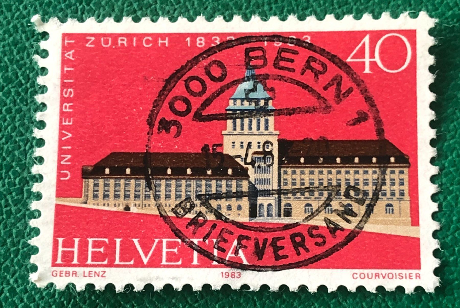 Tutti i francobolli: Nr.695 mit Vollstempel Bern – Usato da Aarau venduto da Billa007