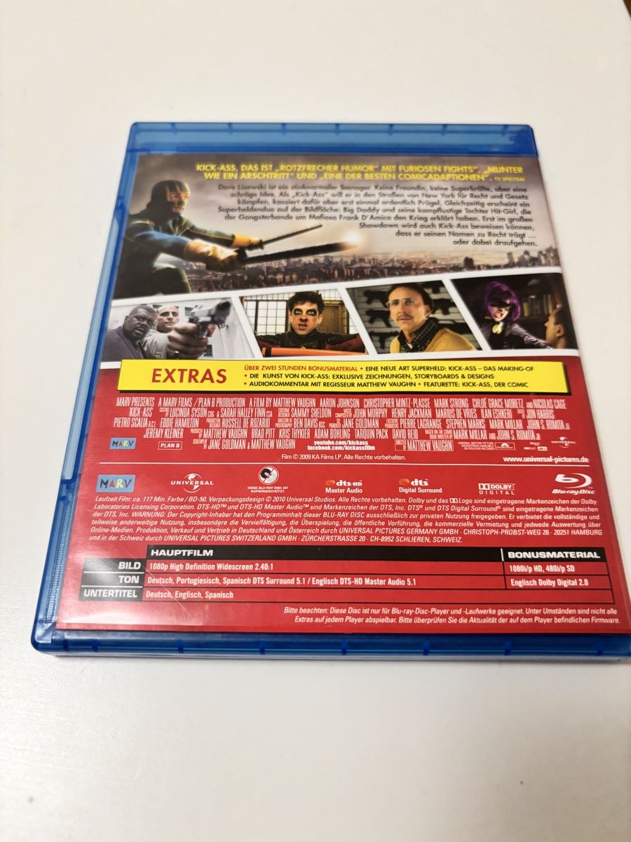 Tutti i DVDs: Kick Ass Blu Ray – Usato da Luzern venduto da Armastra 1