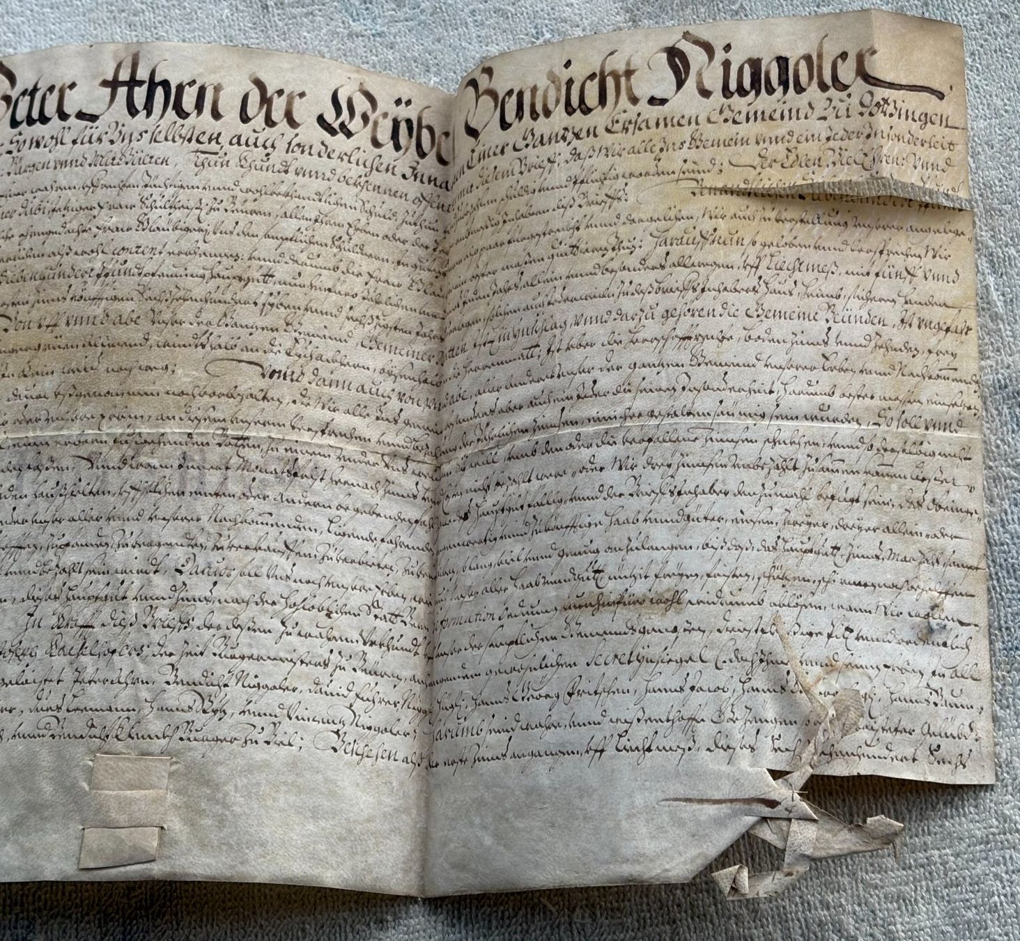 Documenti: ANTIKES DOKUMENT 1666 – Usato da Ostermundigen venduto da crazy-horse-1840 6