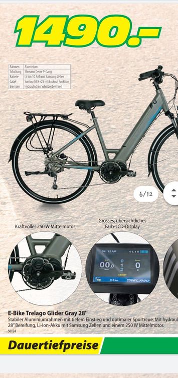 Vélo best sale électrique trelago