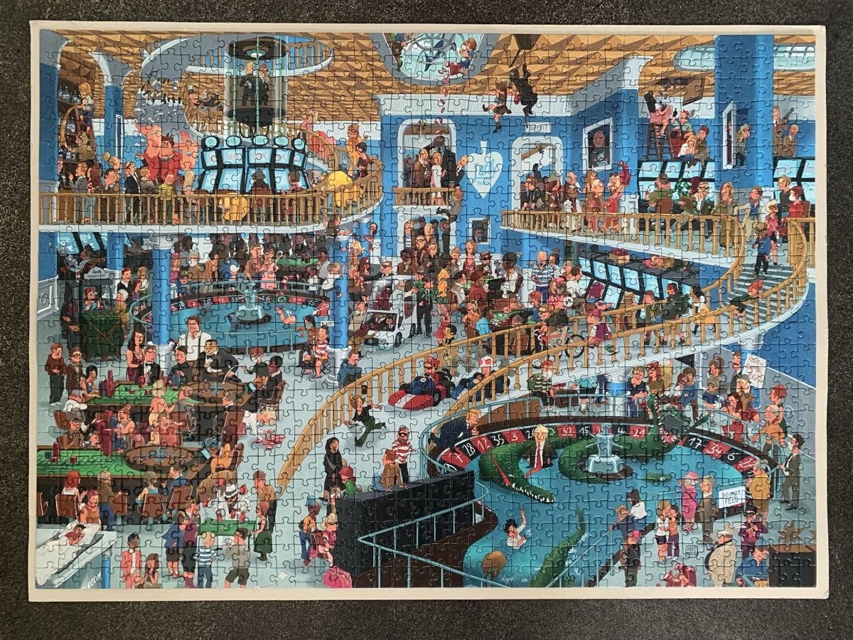 Heye Puzzle: HEYE PUZZLE Chaotic Casino 1000 Teile – Usato da Thun venduto da Chrabu 1