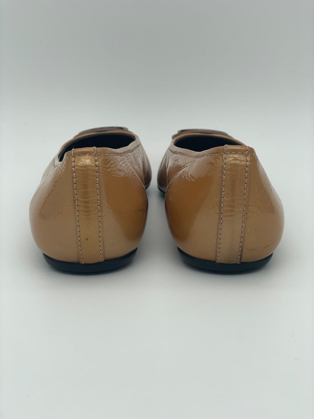 Hogan Damenschuhe: Hogan Silver Button Ballerina EU 36.5 Beige – Gebraucht aus Zürich von shoe_shop 6