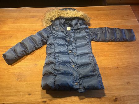 Gap Kids Daunenjacke blau Grösse M 132-140 cm gebraucht