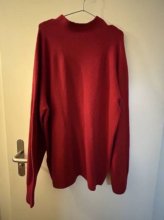 Strickpullover von UNIQLO / rot / Gr. XL