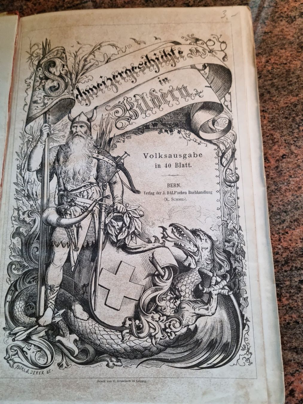 Libri: Schweizergeschichte in 40 Bildern – Usato da Trachslau venduto da post35 1