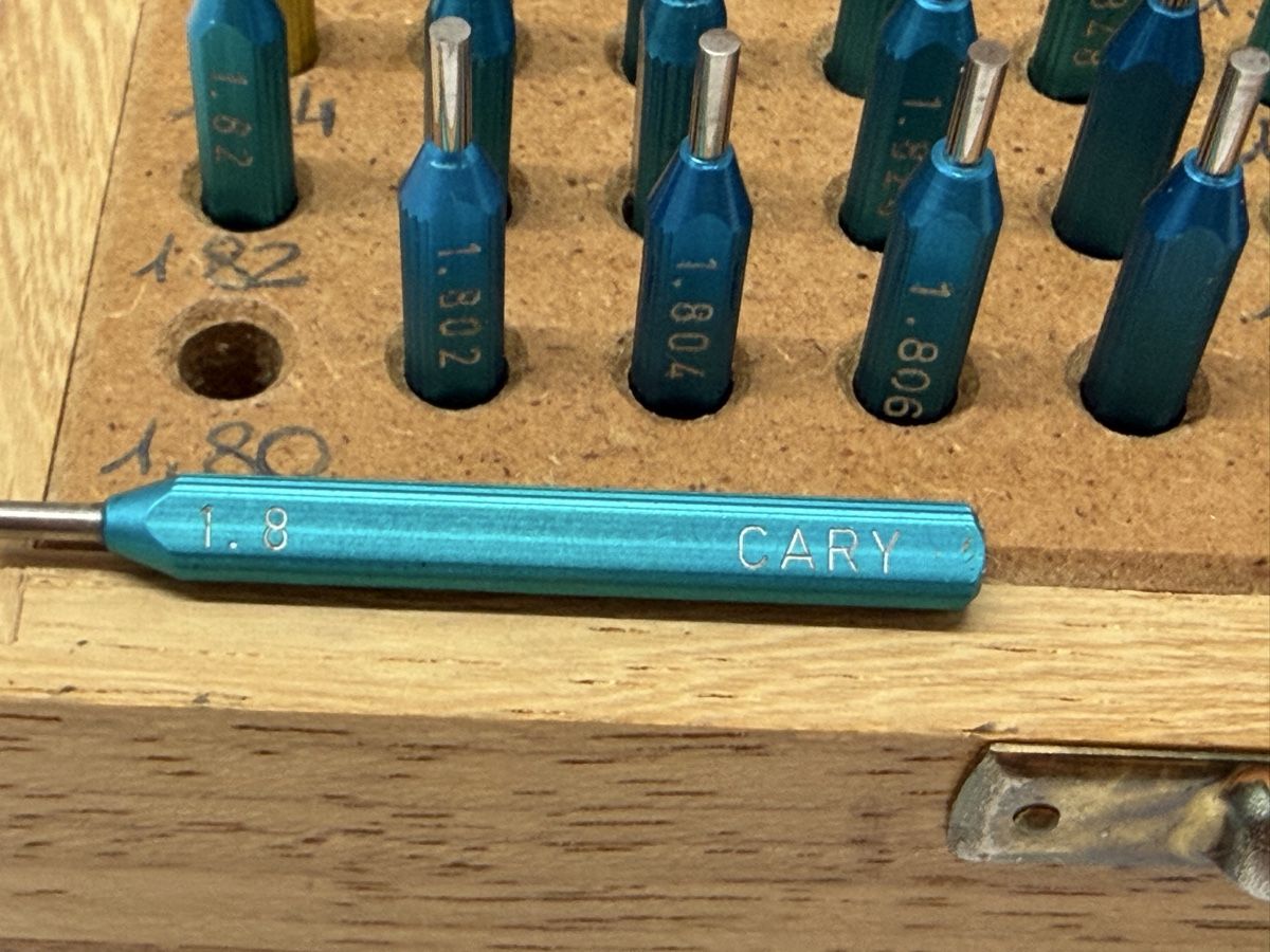 Misurare: CARY Jeu de jauges tampons – Usato da Bassecourt venduto da DiM7775 3