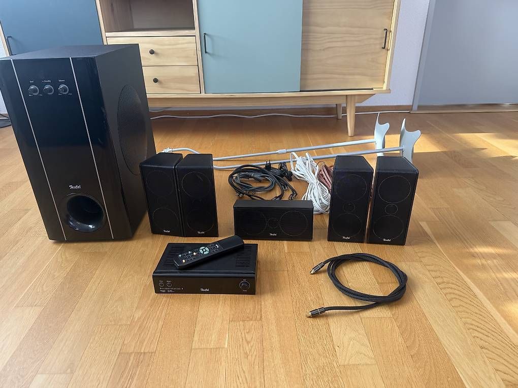 Heimkino: Teufel CE 300 SW 5.1 Set DecoderStation 5 – Gebraucht aus Obfelden von ExisTenZ360