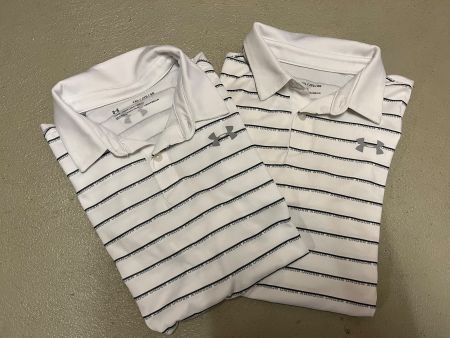 2x Under Armour Sport-Polo Knaben, Gr. YXL (158cm)
