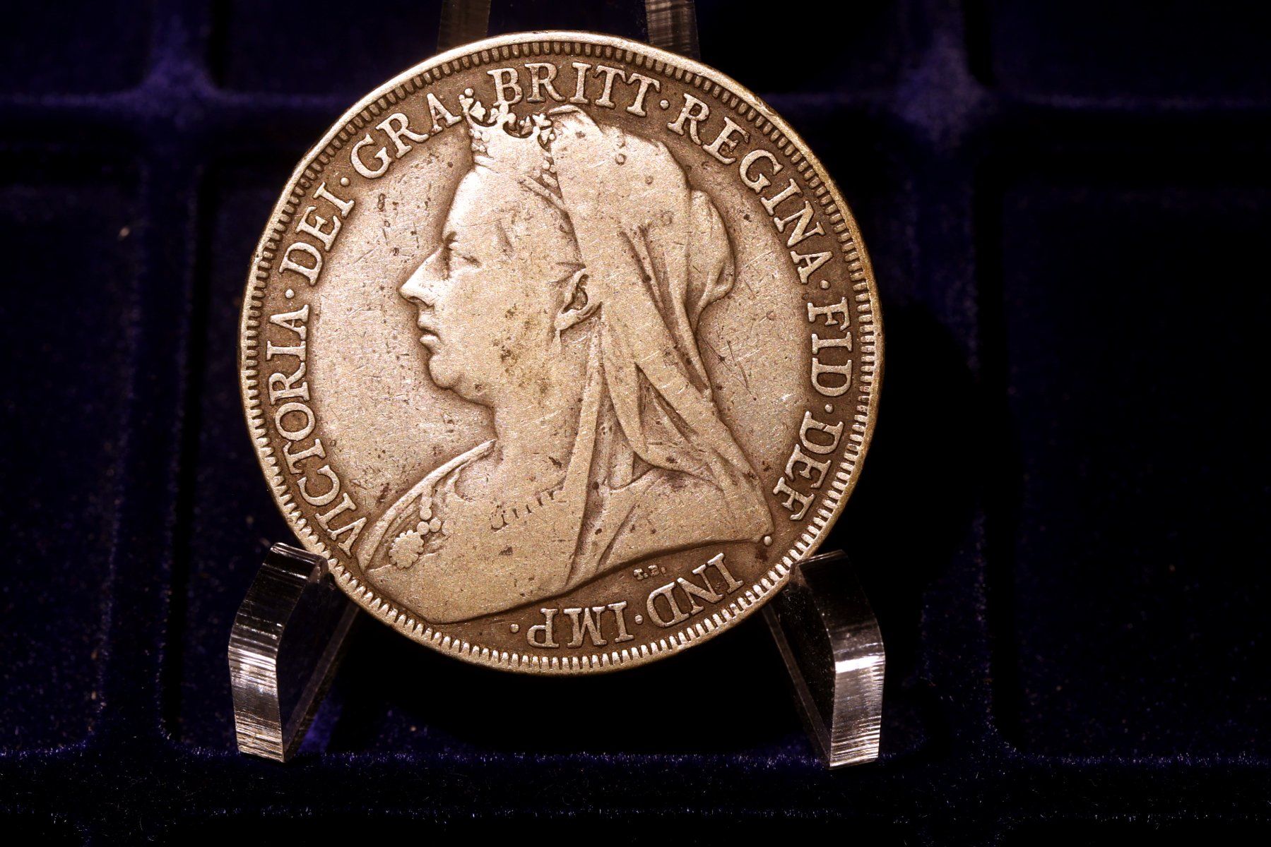 Alle Münzen: Silbermünze Crown 1896 – Gebraucht aus Wetzikon ZH von Scipio80