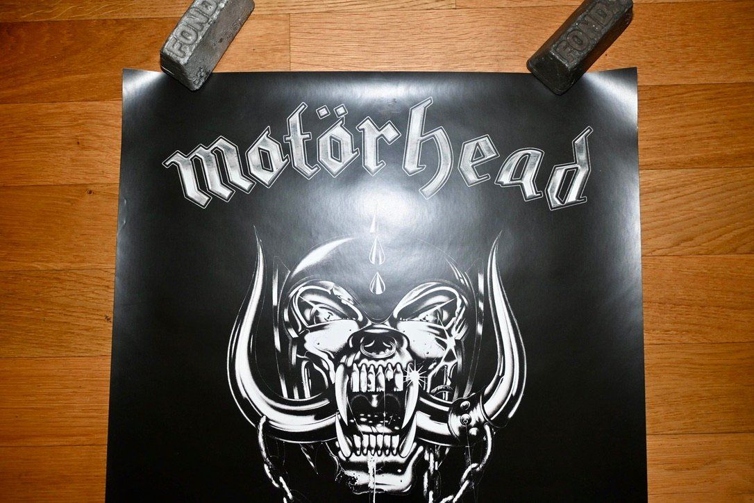 Schallplatten: Orginal Konzert MOTORHEAD Plakat 2013 Format 59 x 42cm – Gebraucht aus Pfaffhausen von mono_rec 3
