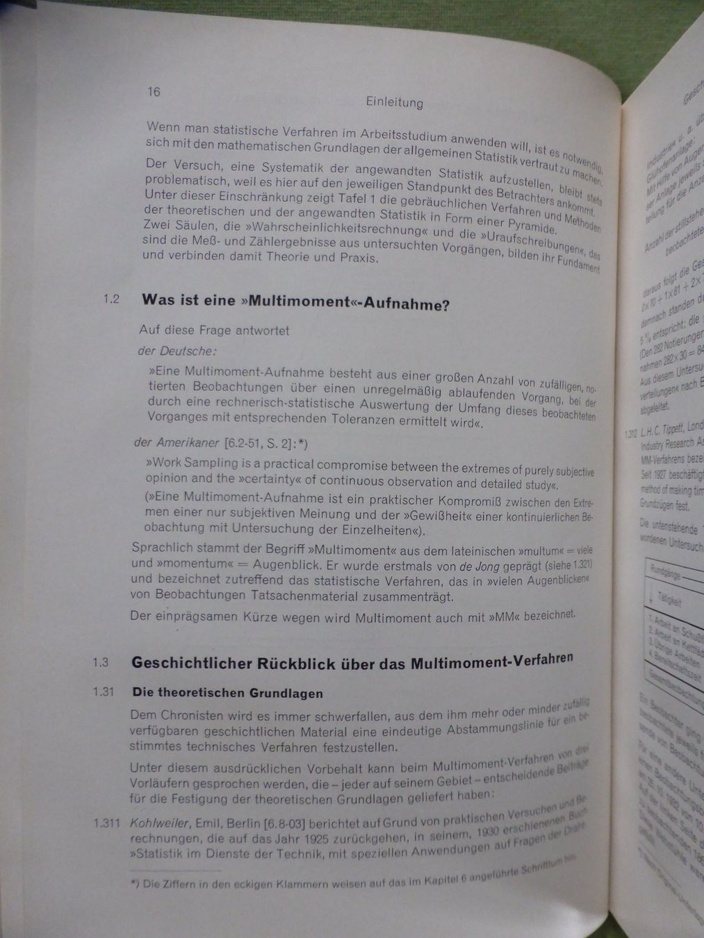 Bücher: Multimoment-Aufnahmen Haller-Wedel 1962, REFA Buch – Gebraucht aus Triengen von Nussbaum14 5