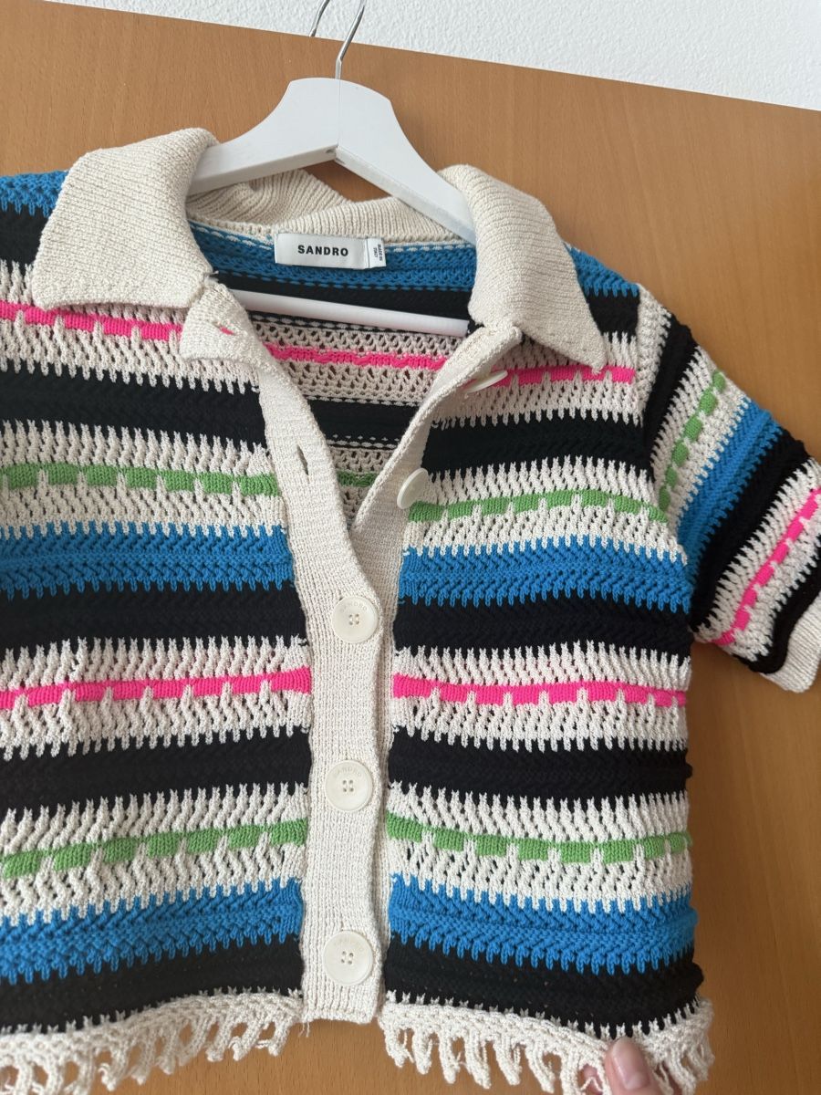 Sandro Top: Stricktop Sandro Paris – Usato da Mörschwil venduto da Seegurke18 1