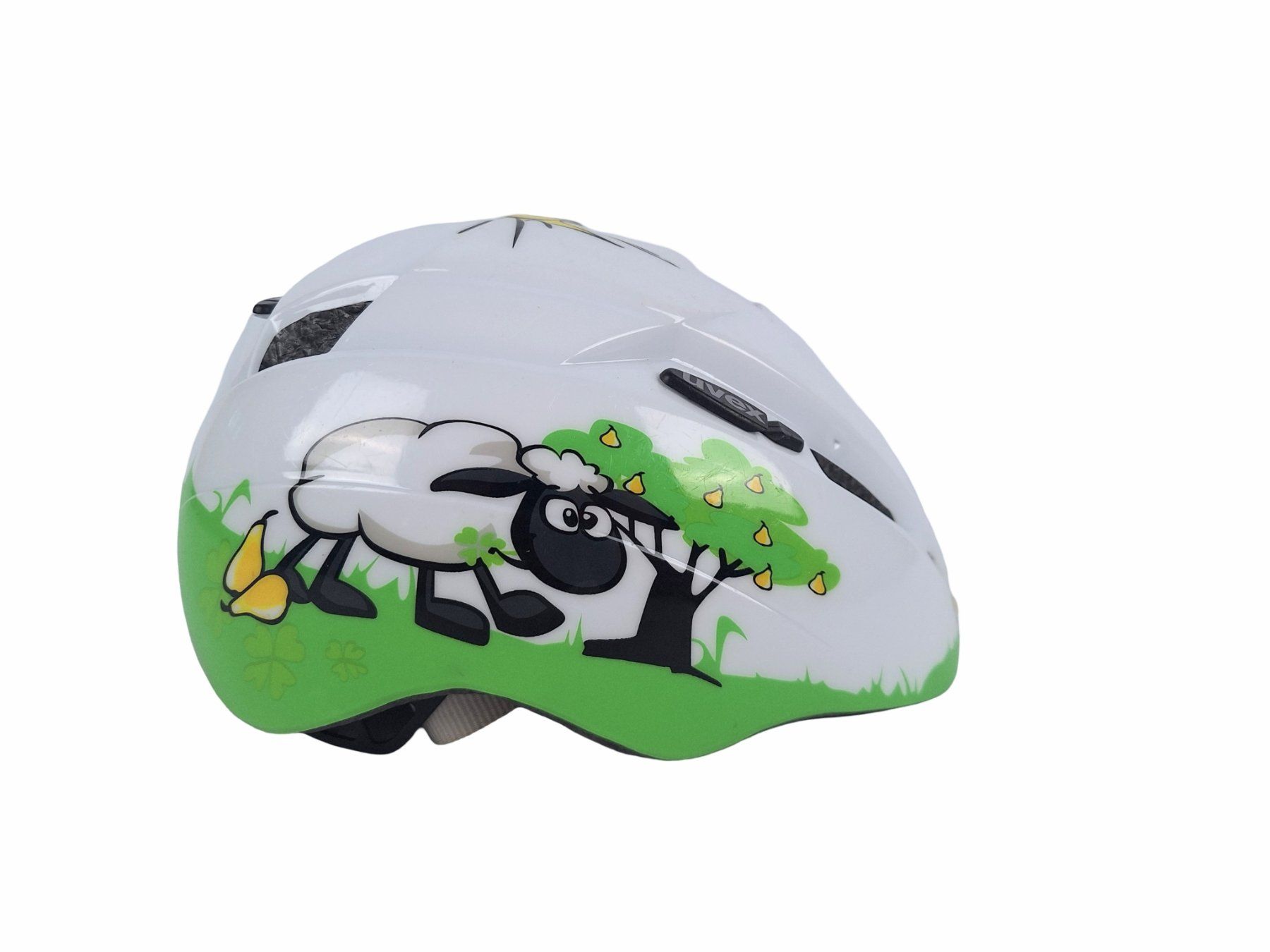 Uvex Caschi: UVEX Kid 2 Kindervelohelm weiss – Usato da Breitenbach venduto da Restwert_Breitenbach 3
