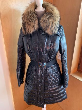 MONCLER Luxus Mantel schwarz Gr 1/XS/34