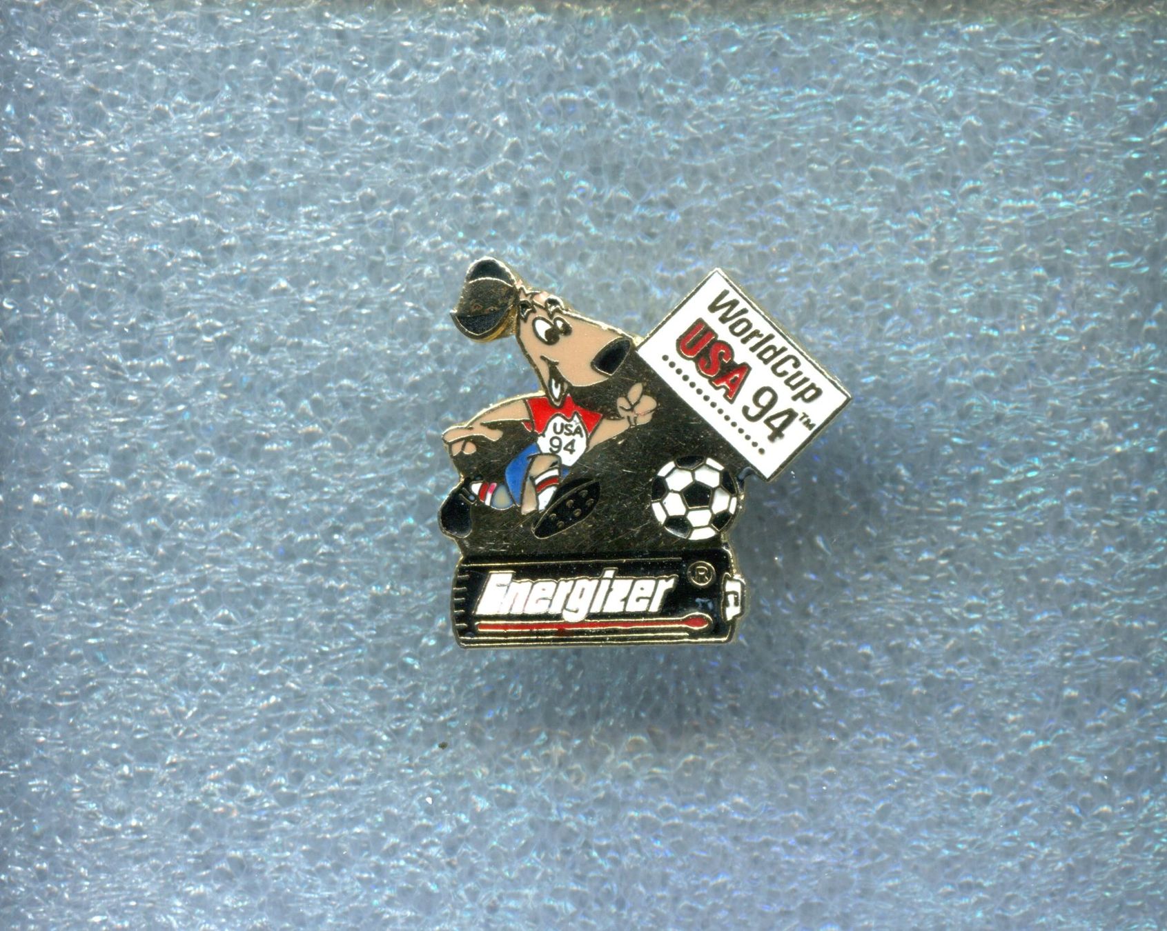 Placchette & Badge: WM '94  Maskottchen – Usato da Winterthur venduto da Sammleroase