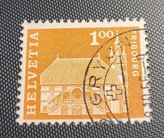 Vollstempel Gryon briefmarke
