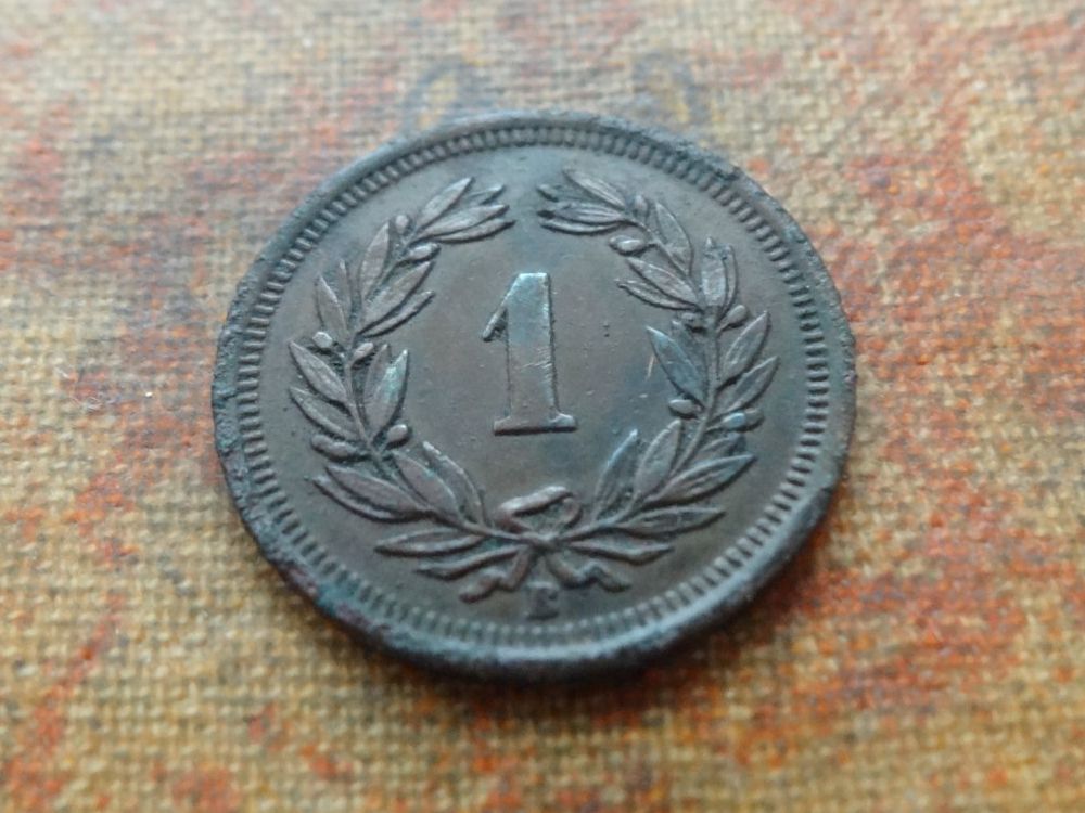 Toutes les monnaies: 1 Rp. 1910  (B) – D'occasion à Romanel-sur-Lausanne par Swift13 1